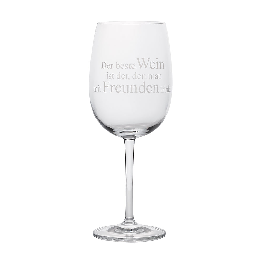 R der Weinglas Der beste Wein
