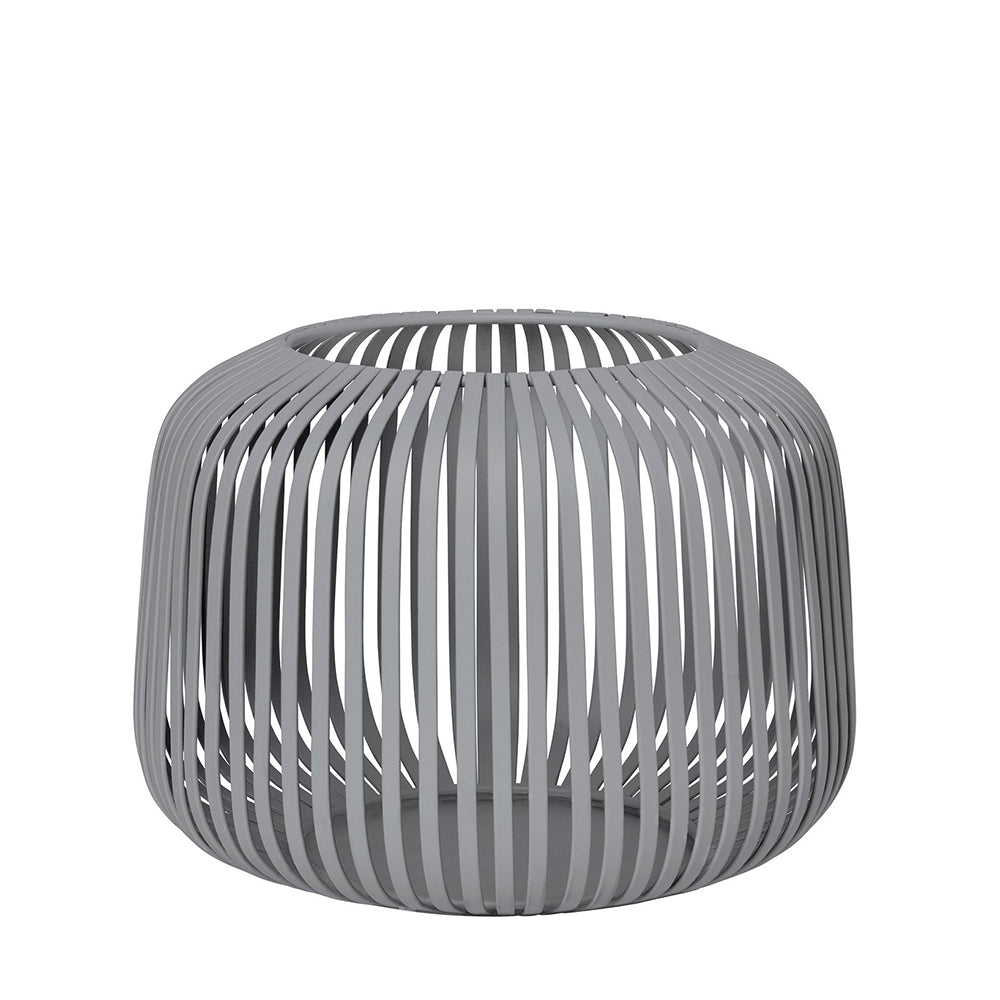 Blomus Laterne Lito Steel Gray XS | Stylische Dekoration für Zuhause | Übertöpfe