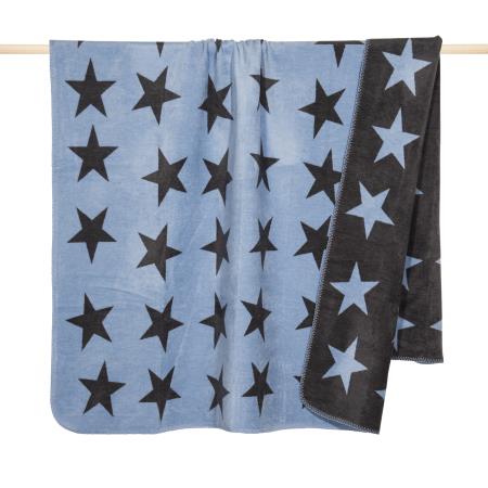Tapis De Selle STAR Bleu - Taille D - Rembourrage 300 G/m² - Respirant - Coupe Anatomique