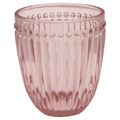 Greengate Wasserglas Alice rosa