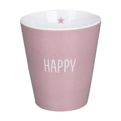 Krasilnikoff Happy Mug Happy Rosa