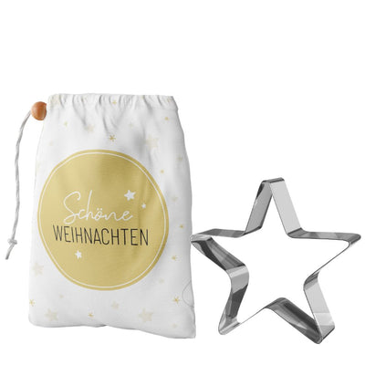 Keksform Stern Schöne Weihnachten