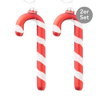 Zuckerstangen zum Hängen 2er-Set matt