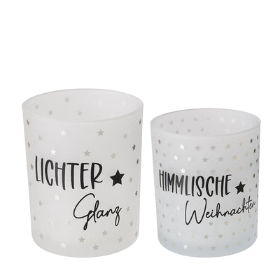 Windlicht Lichter Glanz 2er-Set