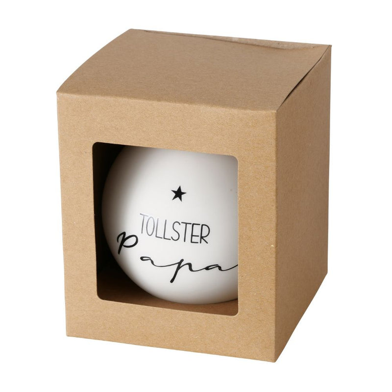 Weihnachtskugel Tollster Papa