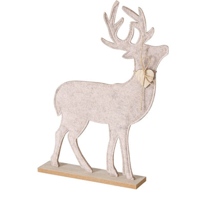Figur Hirsch Halvar beige