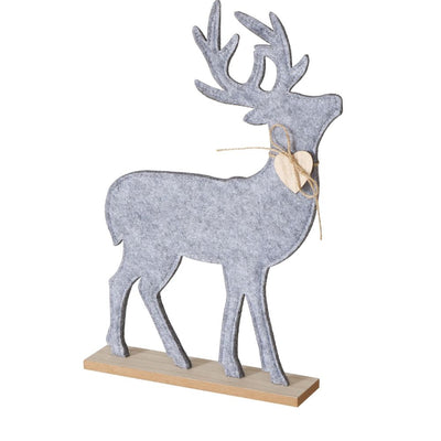 Figur Hirsch Halvar graublau