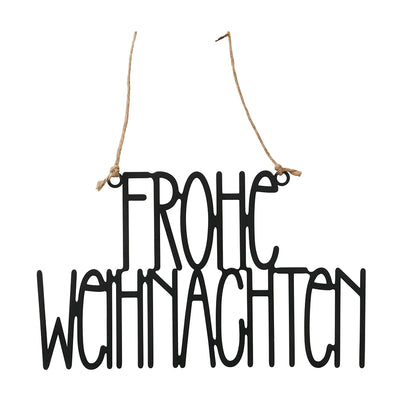 Dekohänger Frohe Weihnachten