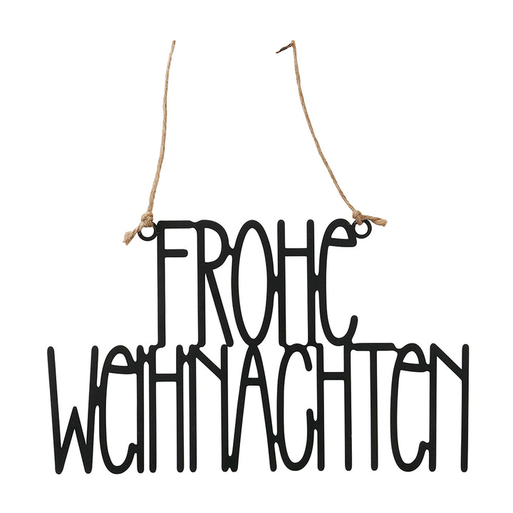 Dekohänger Frohe Weihnachten