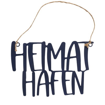 Dekohänger Heimathafen Schwarz