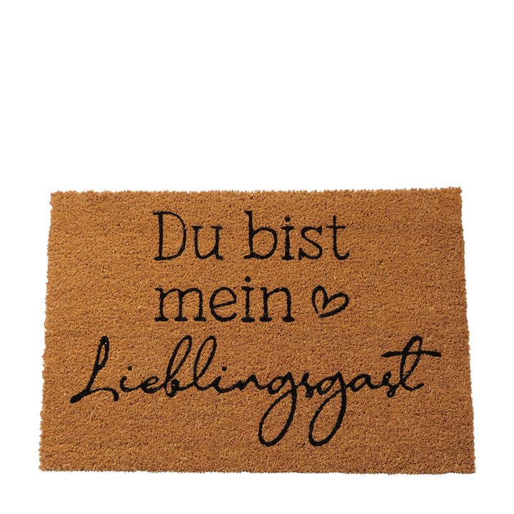 Kokos Fußmatte Lieblingsgast