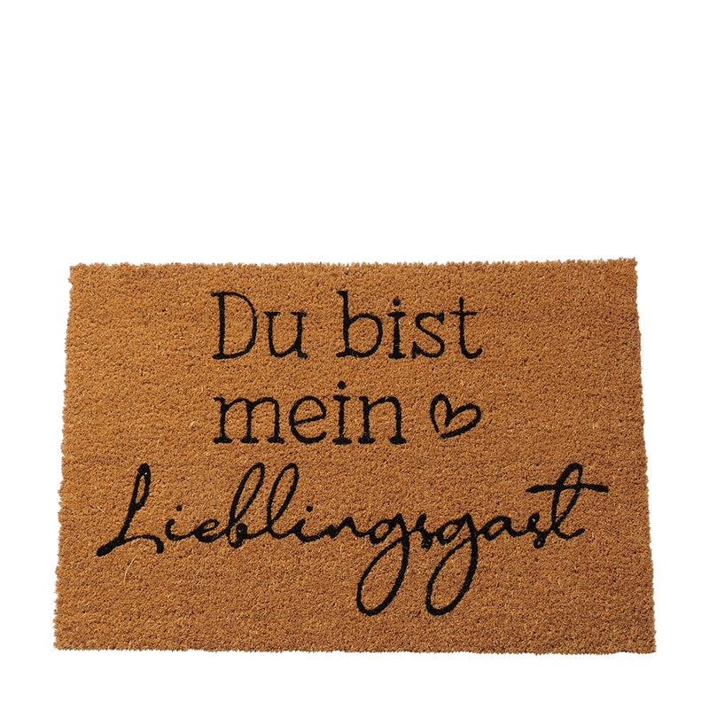 Kokos Fußmatte Lieblingsgast