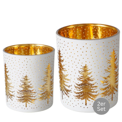 Windlicht Tannenbaum Halvard 2er-Set
