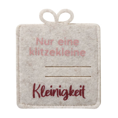 Geschenktüte Nur eine klitzekleine Kleinigkeit