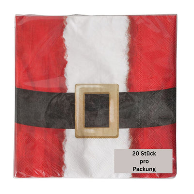 Papierservietten Weihnachtsmann
