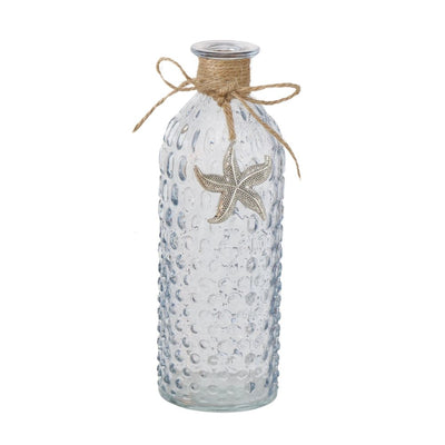 Vase Seestern transparent