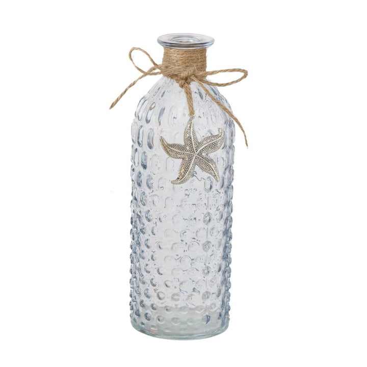 Vase Seestern transparent