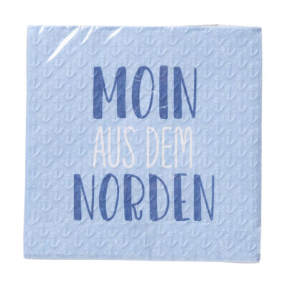 Papierservietten Moin aus dem Norden