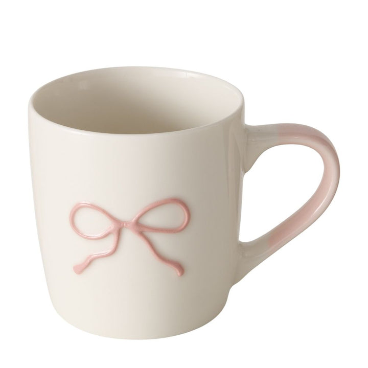 Tasse Schleife hellrosa
