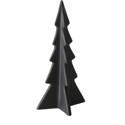 Dekoaufsteller Tannenbaum schwarz mittel