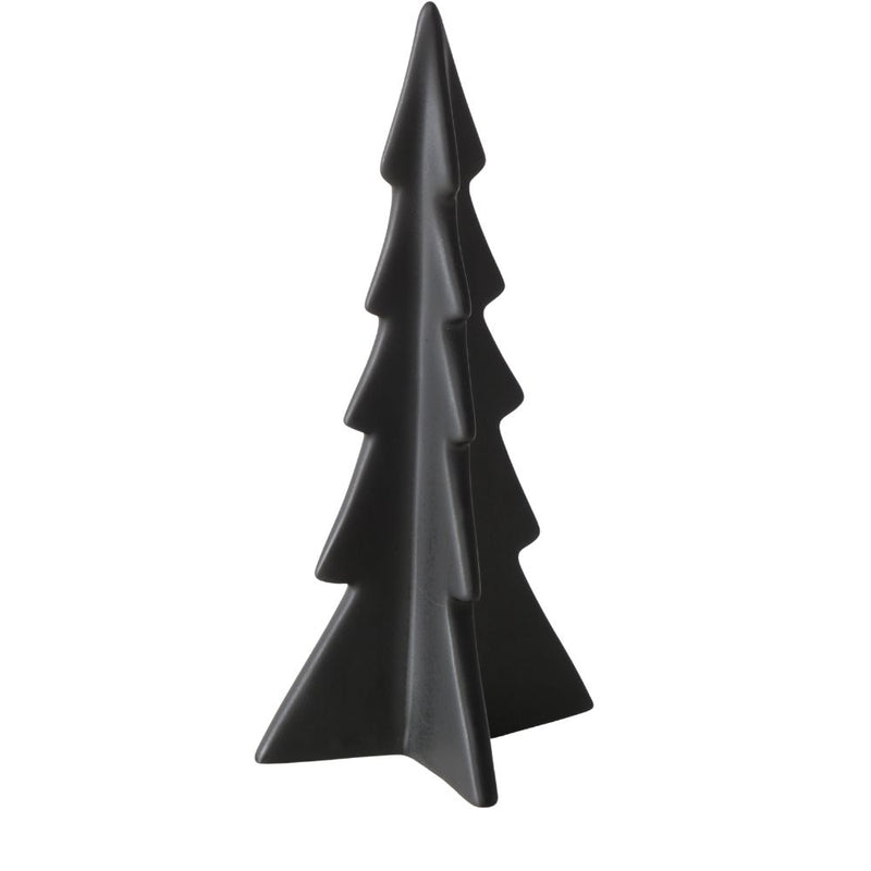 Dekoaufsteller Tannenbaum schwarz mittel