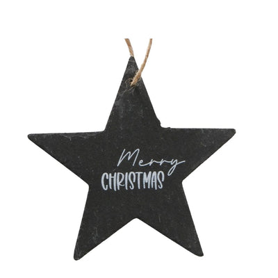 Dekohänger Merry Christmas schwarz