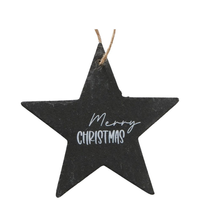 Dekohänger Merry Christmas schwarz
