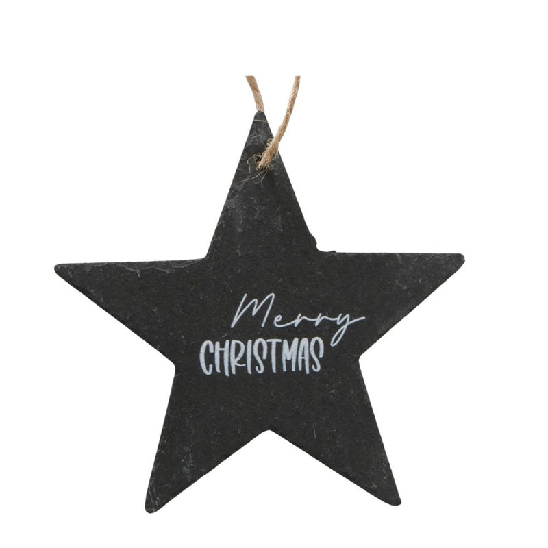 Dekohänger Merry Christmas schwarz