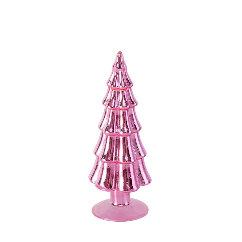 Dekoaufsteller Tannenbaum Astrid pink