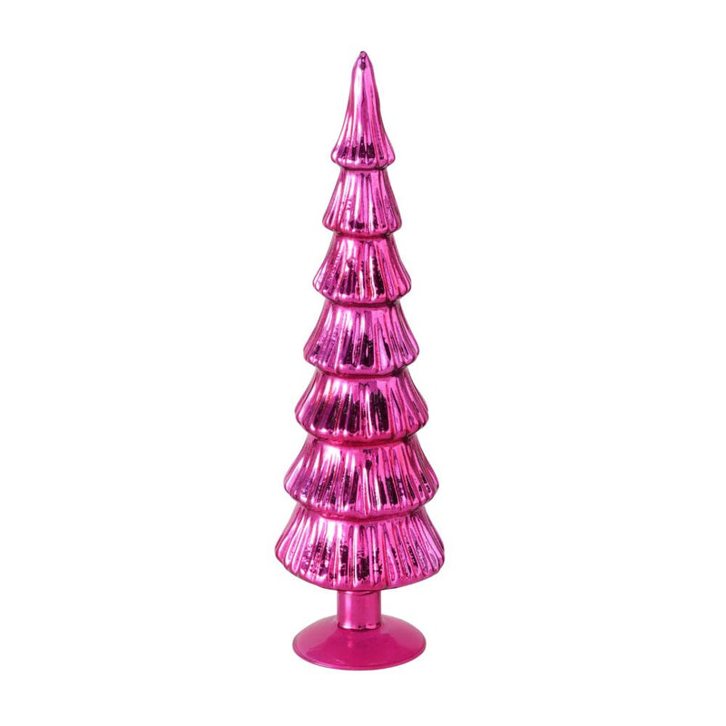 Dekoaufsteller Tannenbaum Sigrid pink