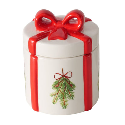 Vorratsdose Geschenk weiß