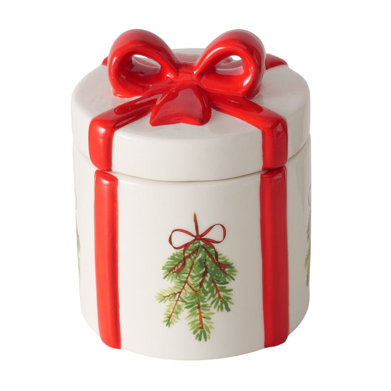 Vorratsdose Geschenk weiß