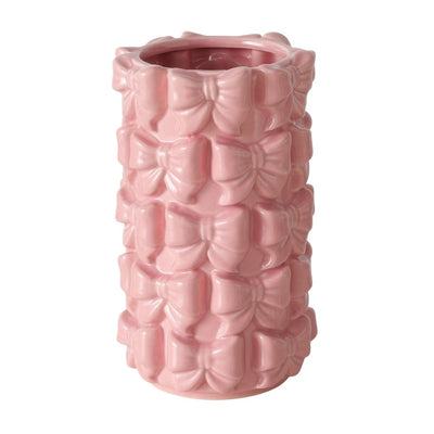 Vase Schleifen rosa