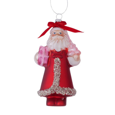 Dekohänger Santa rot