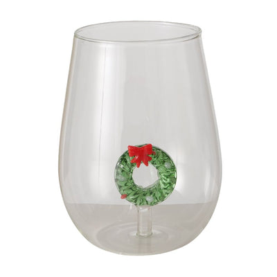 Trinkglas Adventskranz