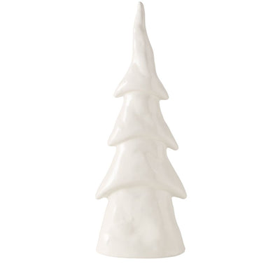 Dekoaufsteller Tannenbaum weiß groß