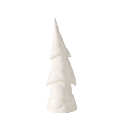 Dekoaufsteller Tannenbaum weiß