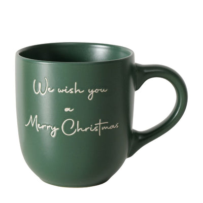 Tasse We wish you a Merry Christmas grün