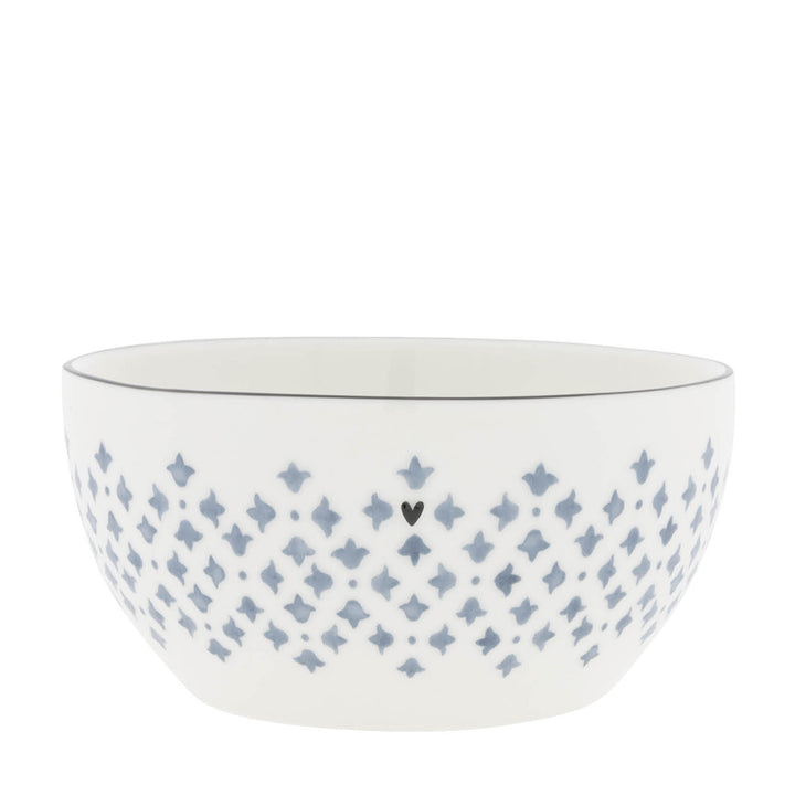 Bastion Collections Schale Iris Blue Print