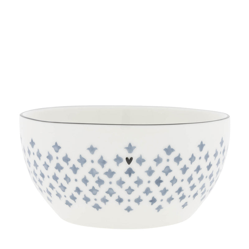 Bastion Collections Schale Iris Blue Print