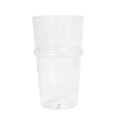 Bastion Collections Latte-Glas gerillt