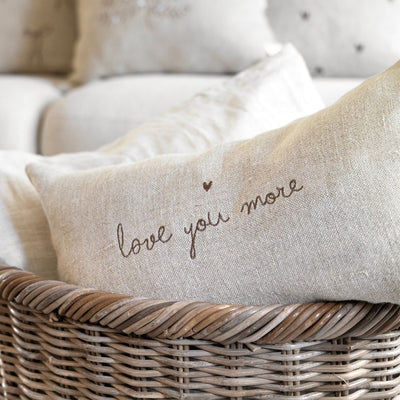 Bastion Collections Kissen Love you more 30 x 50 cm