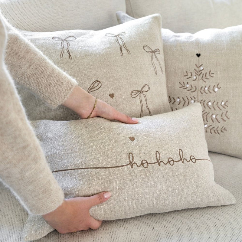 Bastion Collections Kissen Ho Ho Ho 30 x 50 cm