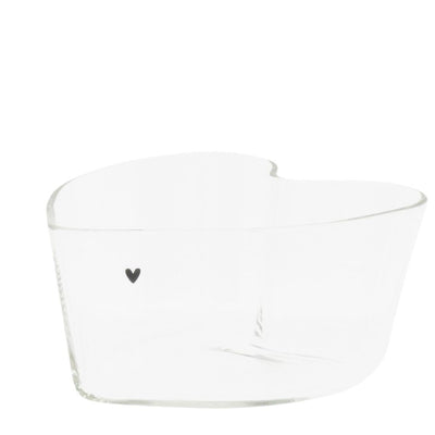 Bastion Collections Herzschale Black heart mittel