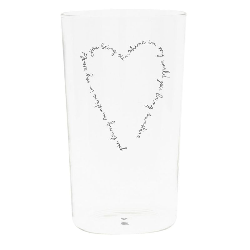 Bastion Collections Glas Heart sunshine groß