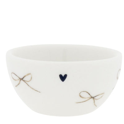 Bastion Collections Dip Schale Bows  braun klein
