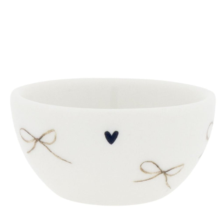 Bastion Collections Dip Schale Bows  braun klein