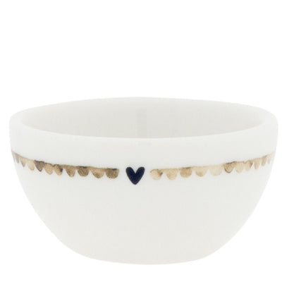 Bastion Collections Dip Schale Hearts braun klein