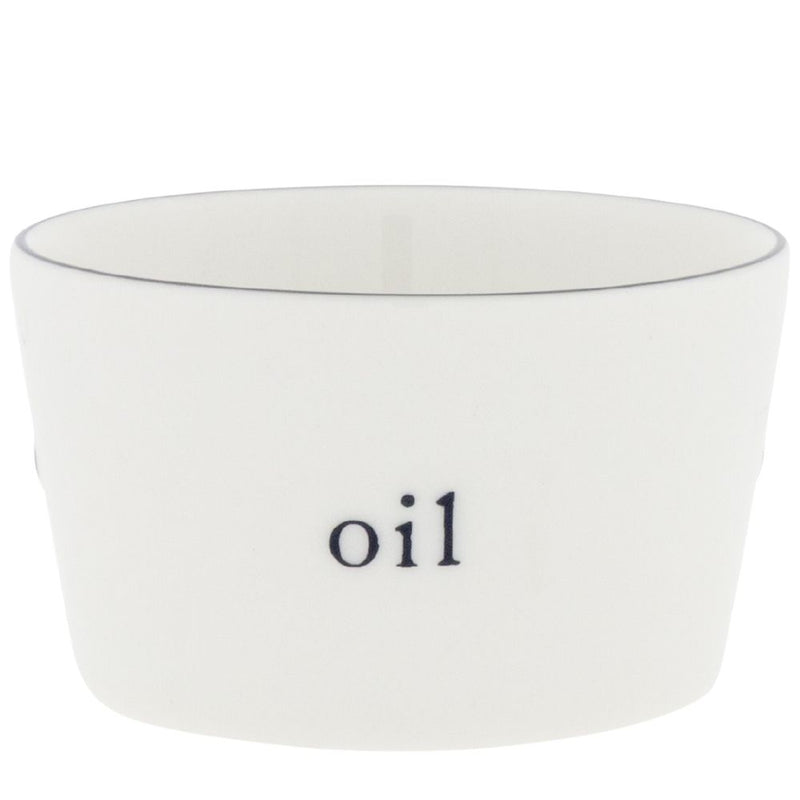Bastion Collections Schale Oil schwarz klein