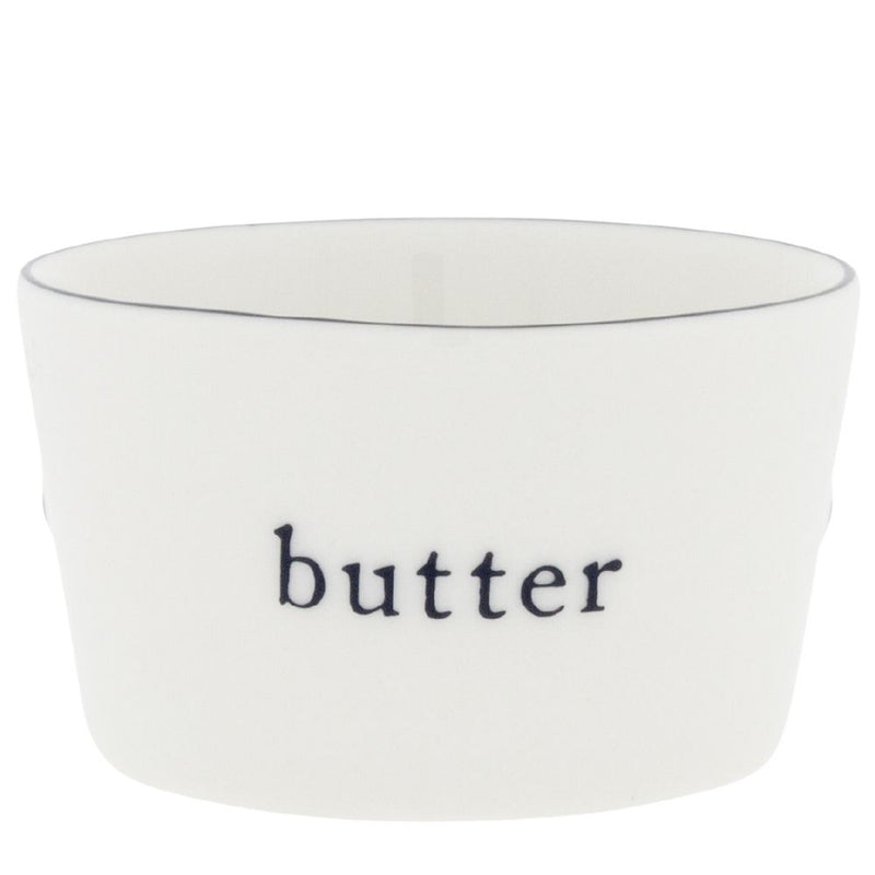 Bastion Collections Schale Butter schwarz klein